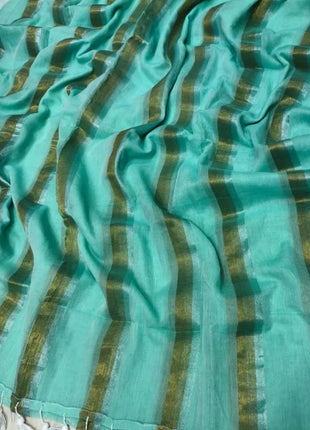 Exclusive Multi Colour Checked Type Saree - LTS78