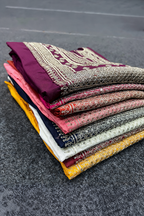 Trending Short Length Kurti with Embroidery Work - LTT25 Rust