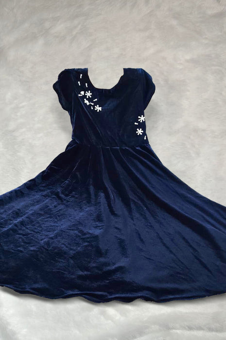 Luna Luxury Velvet Party Wear Peral Long Kurti