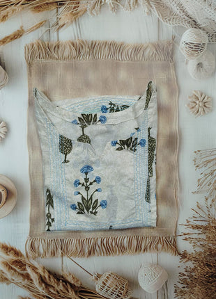 Luna Printed Cotton Kurta