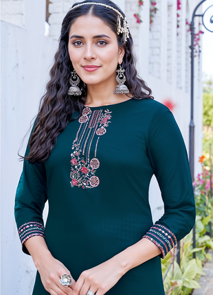 Heavy Rayon Dobby - LTT05 Royal Blue