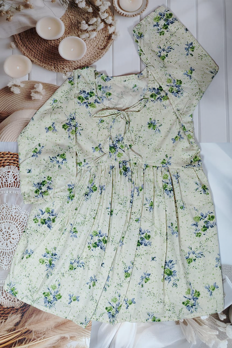 Luna Blue Petal Everyday Dress