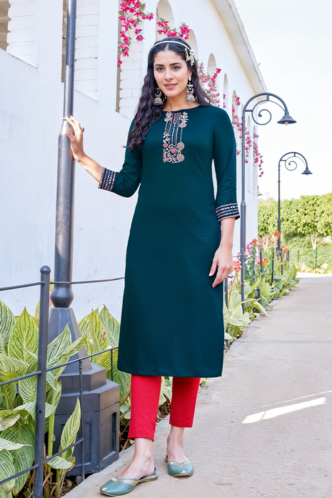 Heavy Rayon Dobby - LTT05 Royal Blue