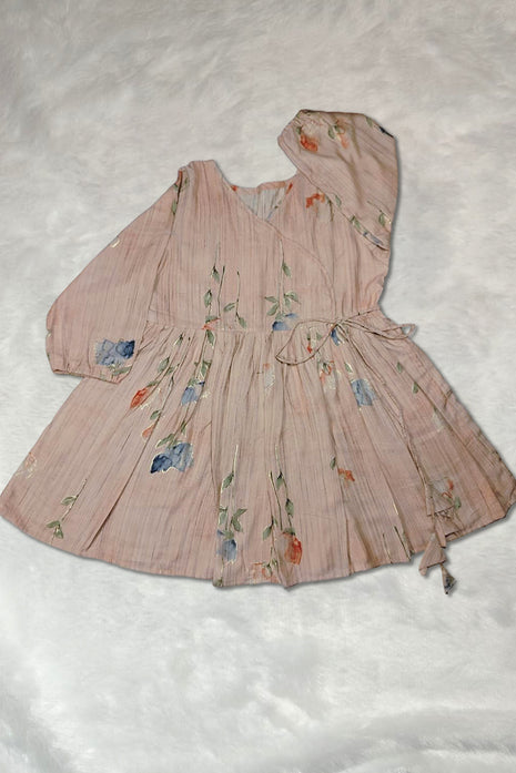 Luna Peach Blossom Flared Floral Dress