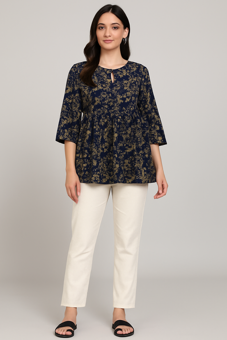 Luna Western Casual Dress - LTC18