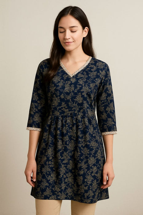 Navyblue And Beige - LTC05