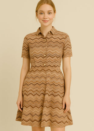 Coffee Brown And White - LTC07