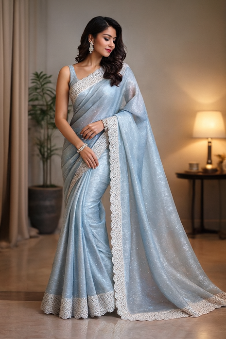 Organza Saree - LTS165