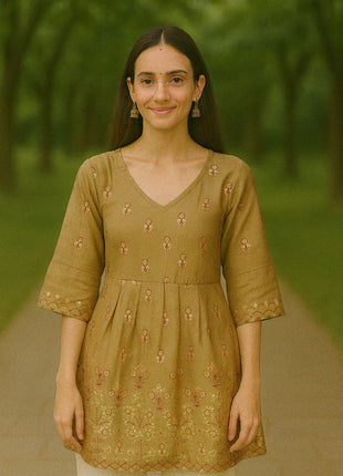 Luna Blue Petal Everyday Dress - LTC11