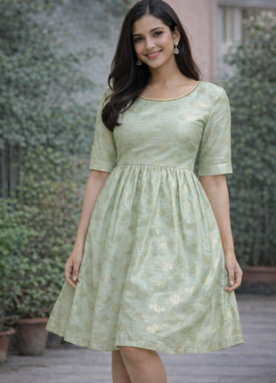 Seablue Frock - LTC23