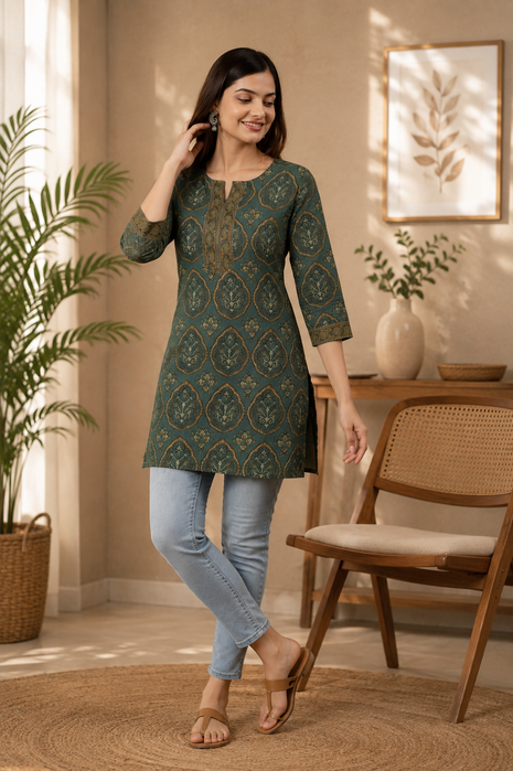 Cotton Top - LTT39 Green