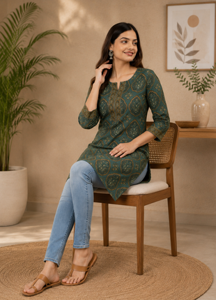 Cotton Top - LTT39 Green