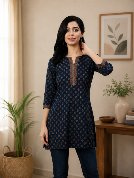 Cotton Top - LTT40 Teal Blue