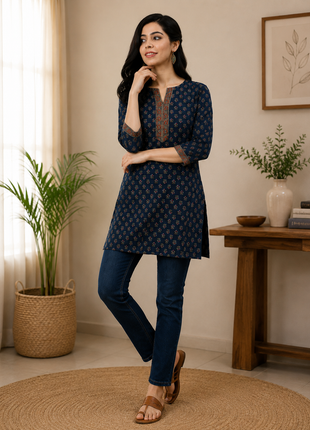 Cotton Top - LTT40 Teal Blue