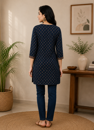 Cotton Top - LTT40 Teal Blue