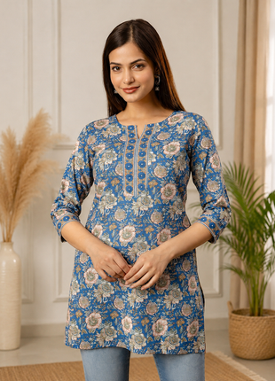 Cotton Top - LTT34 Dark Blue