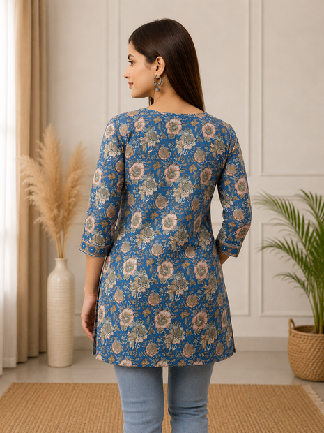 Cotton Top - LTT34 Dark Blue