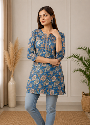 Cotton Top - LTT34 Dark Blue