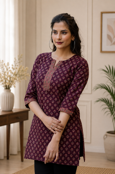 Cotton Top - LTT36 Purple