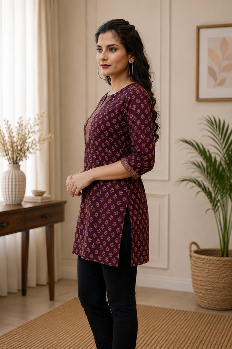 Cotton Top - LTT36 Purple