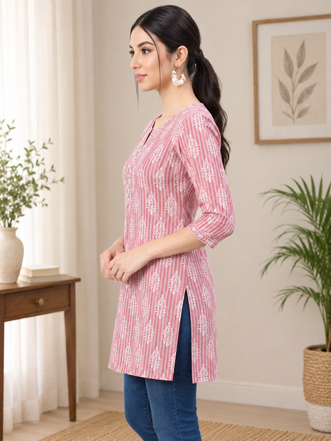 Cotton Top - LTT33 Dusty Pink