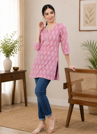 Cotton Top - LTT33 Dusty Pink