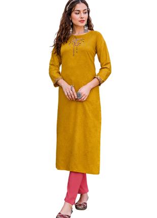 Heavy Rayon Dobby - LTT03 Yellow