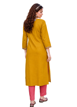 Heavy Rayon Dobby - LTT03 Yellow