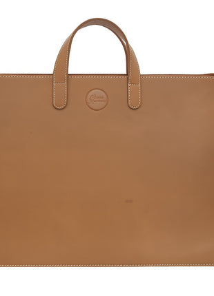 Luna Threads Premium Leather Laptop File Bag - LTB02