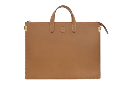 Luna Threads Premium Leather Laptop File Bag - LTB02