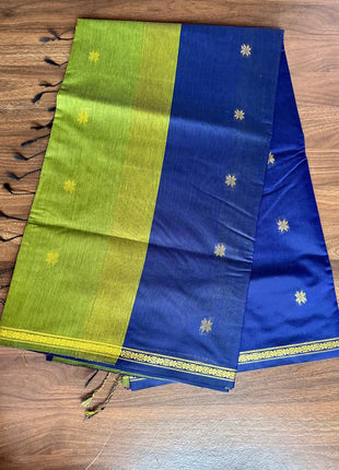 Luna Silk Cotton Sarees - LTS146 Royal Blue