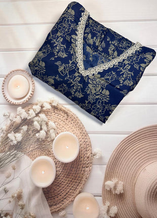 Navyblue And Beige - LTC05