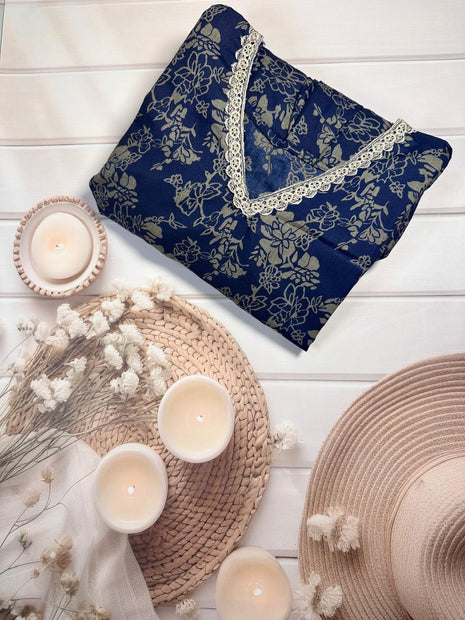 Navyblue And Beige - LTC05