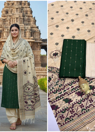 Kalamkari & Jacquard Dhuppatas