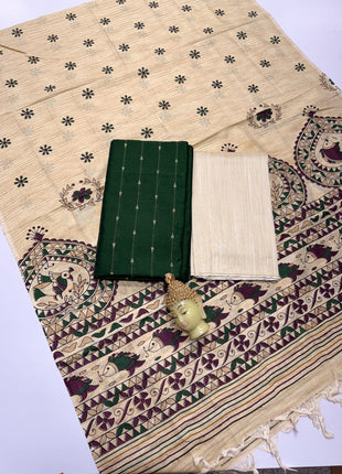 Kalamkari & Jacquard Dhuppatas
