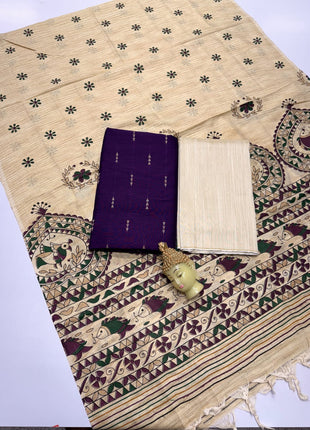 Kalamkari & Jacquard Dhuppatas