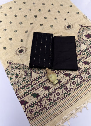 Kalamkari & Jacquard Dhuppatas