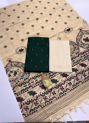 Kalamkari & Jacquard Dhuppatas
