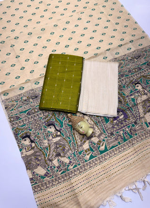 Kalamkari & Jacquard Dhupaata
