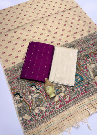 Kalamkari & Jacquard Dhupaata