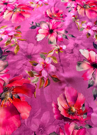 Pink With Floral Prints