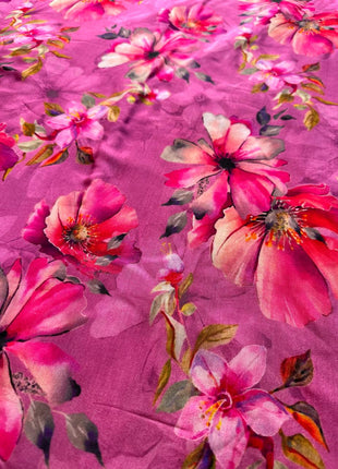 Pink With Floral Prints