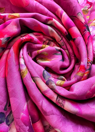 Pink With Floral Prints