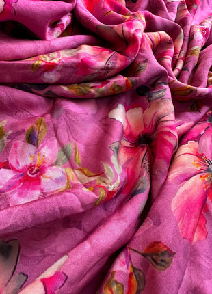 Pink With Floral Prints