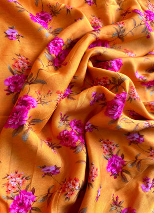 Mustard Yellow With Prints