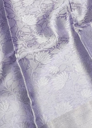Luna Kanchipuram Tissue Silk Saree - LTS100 Lavender