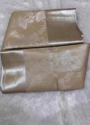 Tissue Kota Jari Model Sarees - LTS01  Champagne Gold