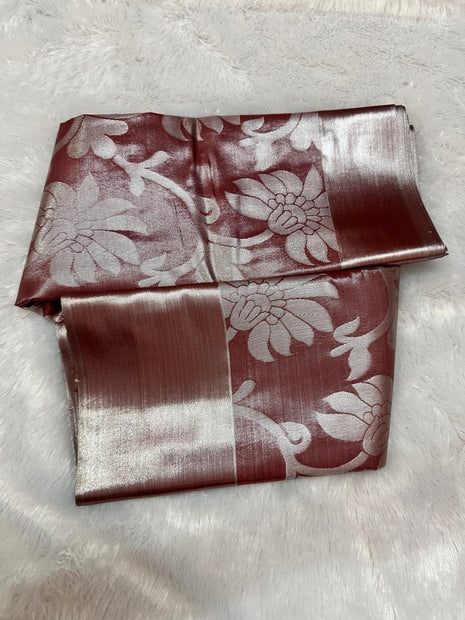 Tissue Kota Jari Model Sarees - LTS02  Maroon