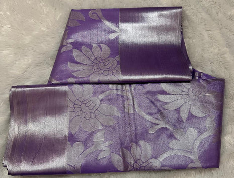 Tissue Kota Jari Model Sarees - LTS19 Light Lavender