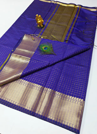 Party wear semi Kanchivaram  silk Sarees